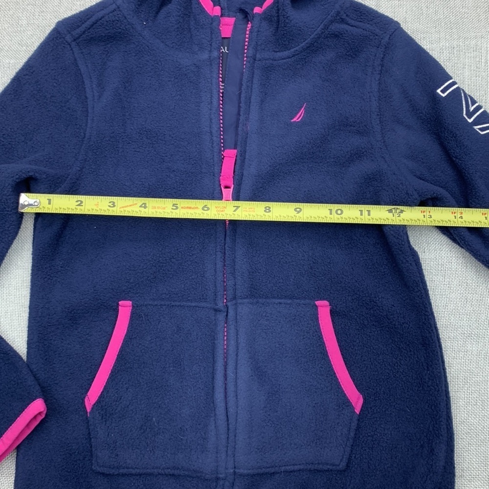 Nautica Little Girls Zip-up Polar Fleece Hoodie 6 REG - Picture 10 of 10